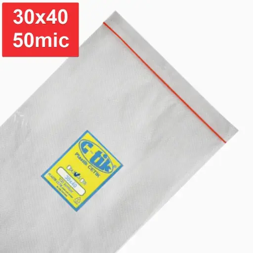 [SBS.30405] Ctik/Cetik Klip 30x40 50mic Pak(100)