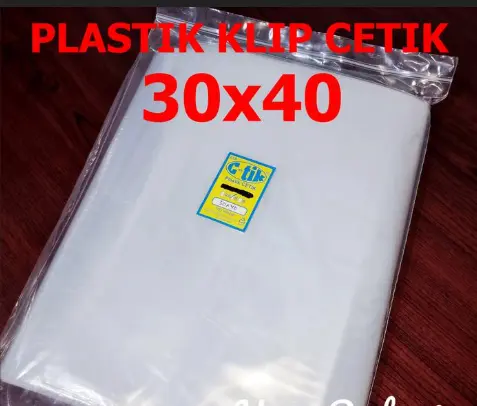 [SBS.30405] Ctik/Cetik Klip 30x40 50mic Pak(100)