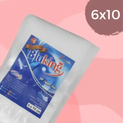[KPP.610PP] BLUKING PP Klip 6x10 50mic Pak(100)