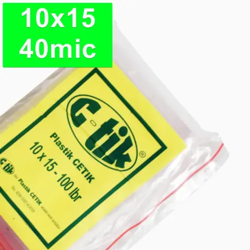 [SBS.10154] Ctik/Cetik Klip 10x15 40mic Pak(100)