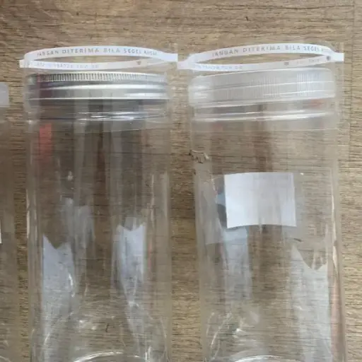 [TOK.LID] Segel Cylinder Tabung Toples D9cm 5x15cm Cetak Pak(50)