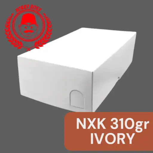 [MIT.NXK310IV] HOKKY BOSS NXK 310gr 20x14.5x7cm Penuh Ivory