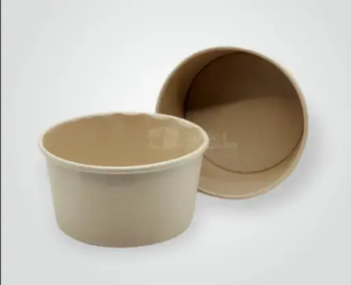 [DSC.K650] Djoypack Paper Bowl 650ml 22oz Kraft