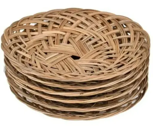 [LEE.1206] LEE Piring Rotan Lusin