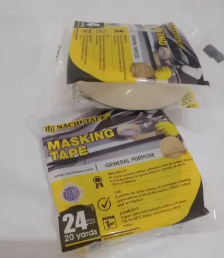 [NAC.07063] NACHI Masking Tape 1 Inch x 20yard 