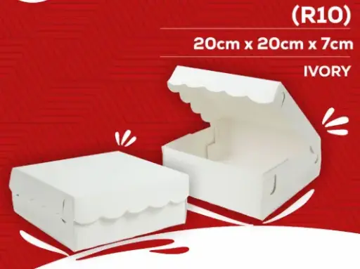 [MIT.20350] MIT R10K 350gr 20x20x7cm Renda Ivory 
