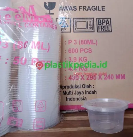 [LSD.8008] DM Cup Saus 80ml Bening 