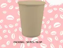 [KMA.K8240] DW Paper Hot Cup Double Wall 8oz 240ml Kraft