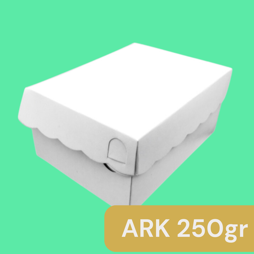 [MIT.ARK250] HOKKY BOSS ARK 250gr 16x12.5x7cm Putih