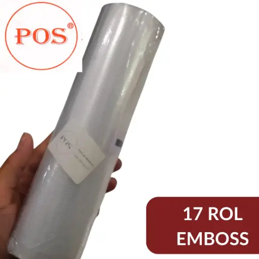 [ABP.R17] POS Vacuum Emboss 17cm Rol(5M)