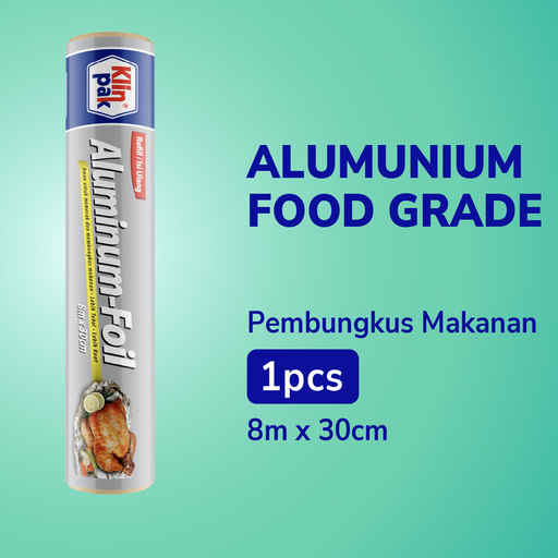 [8992749770363] KLINPAK ALUMINIUM FOIL 8mx30cm Refill