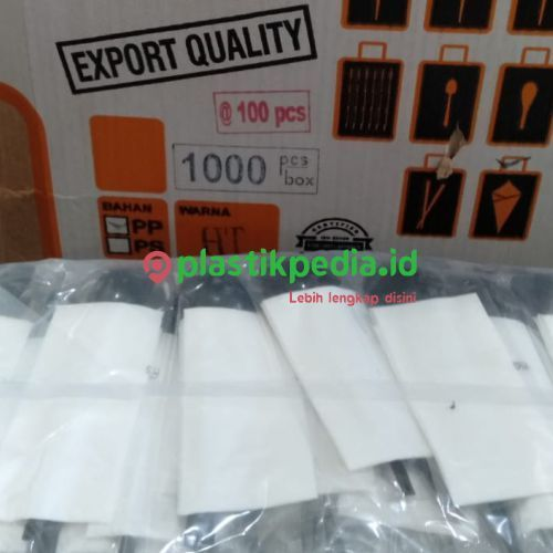 [GTP.SGPH] SUAPI PP Set Sendok Garpu Hitam Tissue