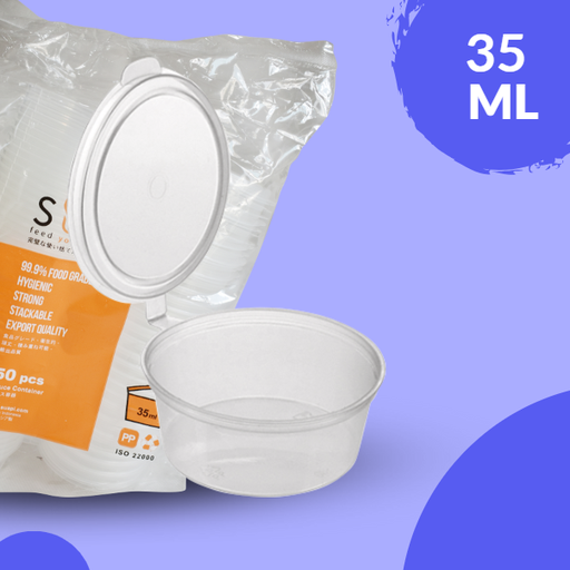 [GTP.35] SUAPI Sauce Container 35ml Natural