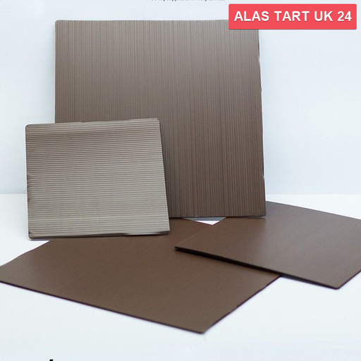 [BTG.DK24] DOLPHIN Alas Tar Kotak 24 Coklat