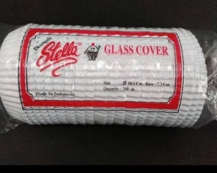 [BTG.CG105] STELLA Cover Glass 10.5 Putih Pak(200)