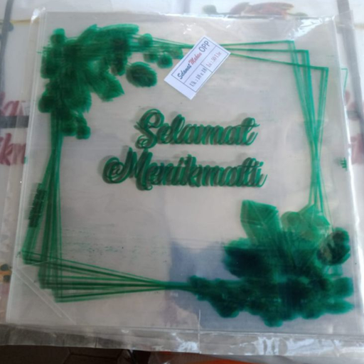 [LEE.1818] OPP Sablon Selamat Menikmati 18 Pak(50)