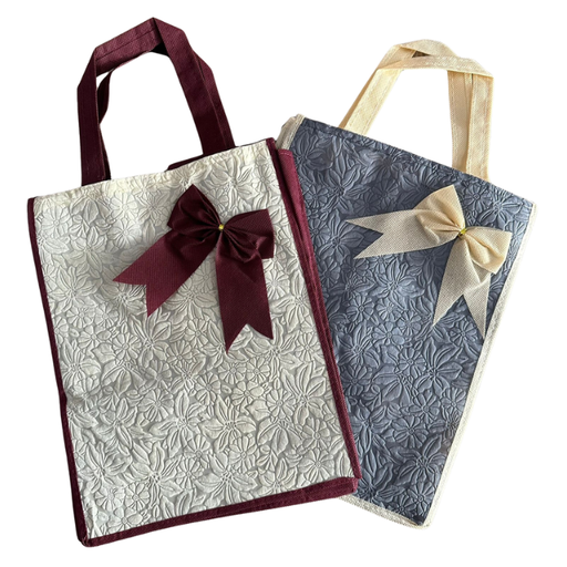 [KMR.2280] KMR Tas Spunbond 23x23x30 Kombinasi Embos 80g Pak(12)