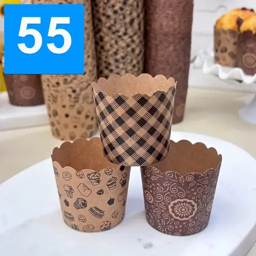 [ALT.MB55B] BEST FRESH Cup Cake Muffin Bruder 55mm Motif