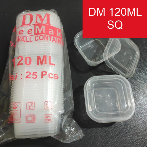 [LSD.D120S] DM Thinwall Square 120ml 