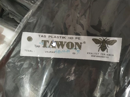 [TLC.35TWNH] Tawon HD Kresek 35x60 Hitam 