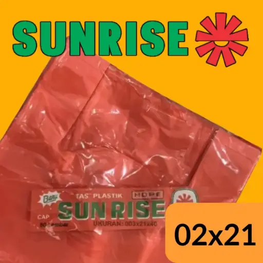 [SUN.S221M] Sunrise 002x21x40 Merah Pak(50)