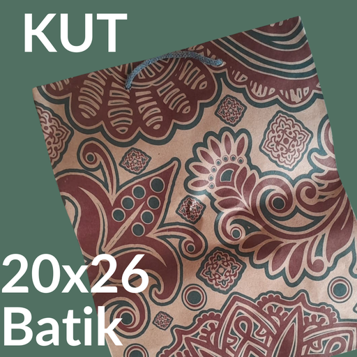 [KUT.2026B] KUT Paper Bag 20x26 Batik